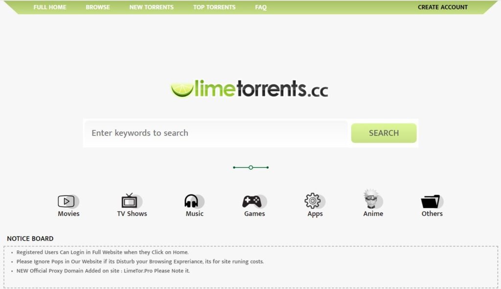 Torrent Sites