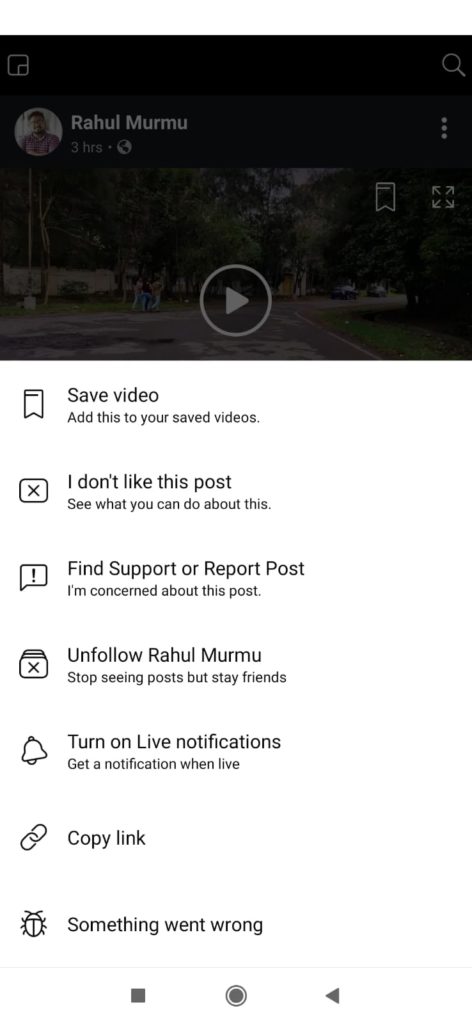 download facebook video