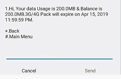 Check Vodafone Net Balance ussd code