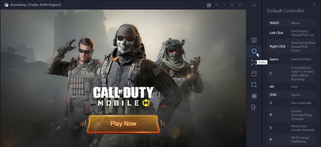 Install Call of Duty Mobile for PC using Gameloop