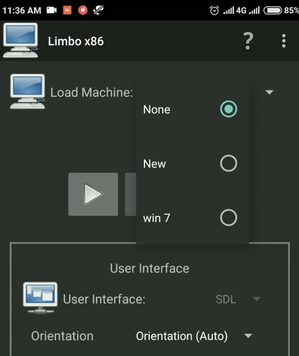 Install Windows 7 for Android using Limbo Emulator