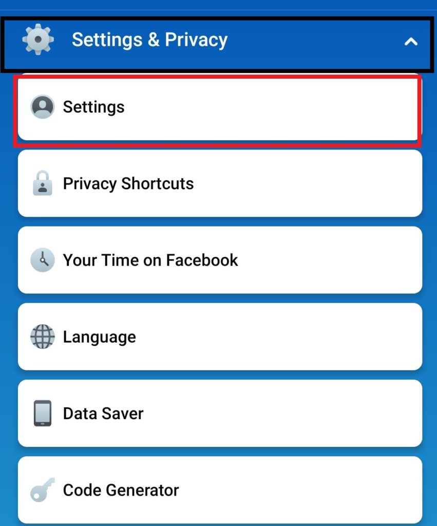 Delete Facebook Account from Mobile