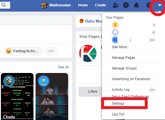 Delete Facebook Account from PC