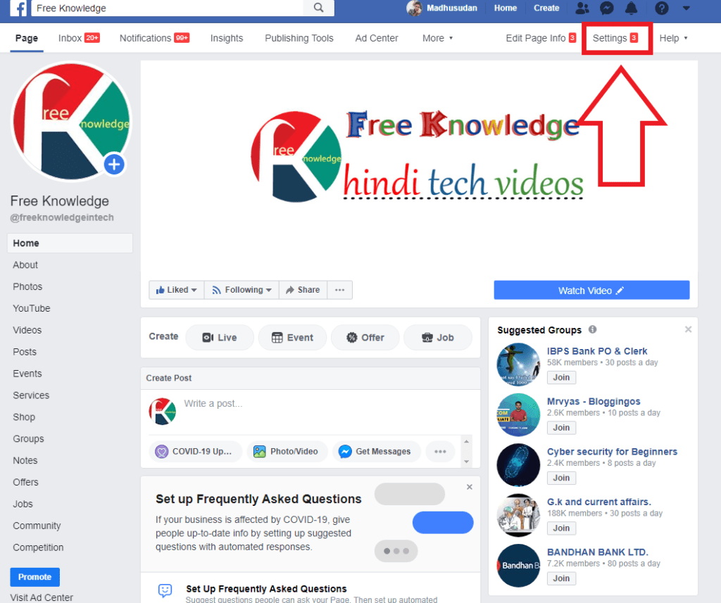 Delete Facebook Page Permanently