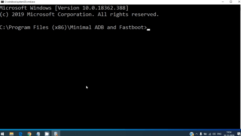 install minimal adb and fastboot
